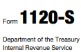 Tax Form 1120 S